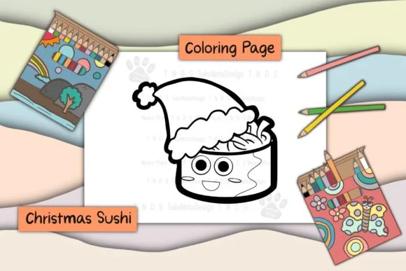 Christmas Sushi 5
