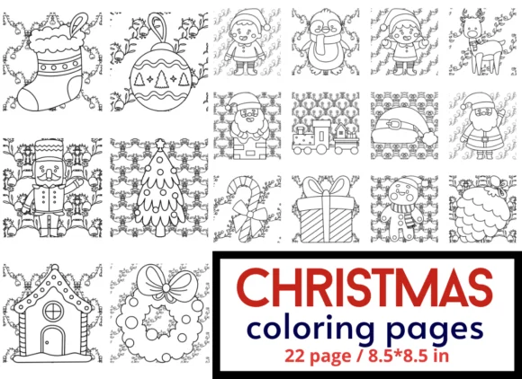 Christmas Coloring Pages for Kids