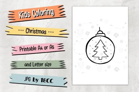 Pine Christmas Bauble ‪JPG‬