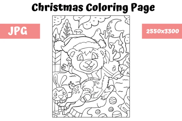 Christmas Coloring Page for Kids - 17