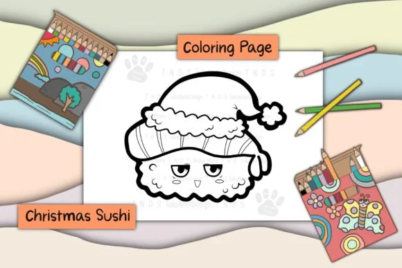 Christmas Sushi 6