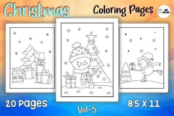 Christmas Coloring Page for Kids - 05