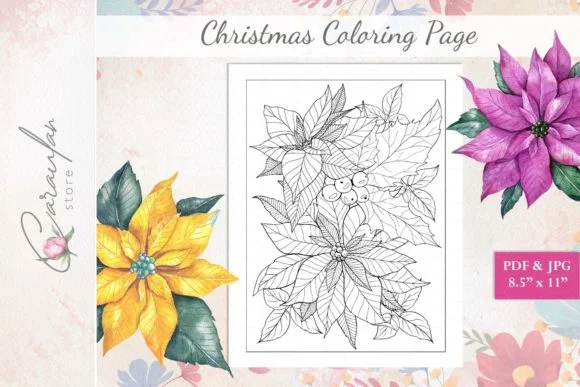 Christmas Coloring Book Pages