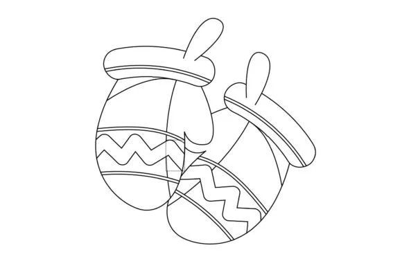 Christmas Ornament Outline 20