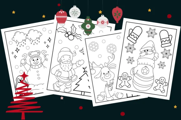Christmas Coloring Pages for Kids