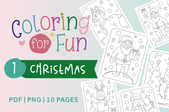 Coloring for Fun 1: Christmas