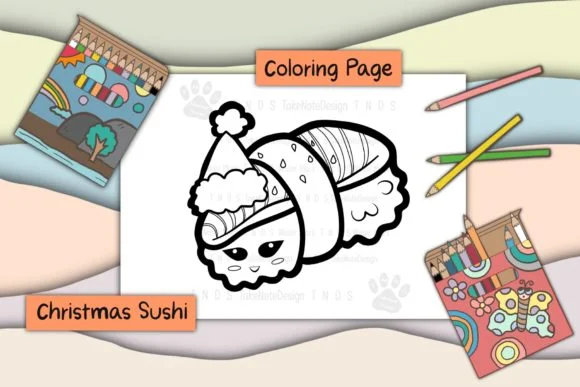 Christmas Sushi 9
