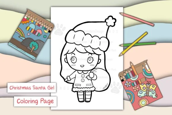 Christmas Santa Girl