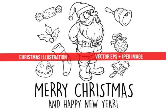 Christmas Santa Claus Coloring 2
