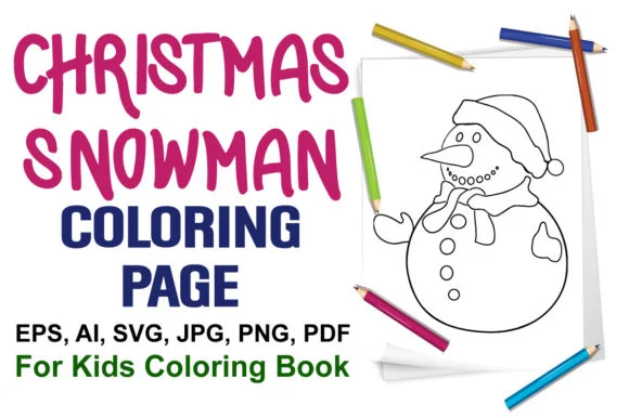 Christmas Coloring Page for Kids: Vol-19