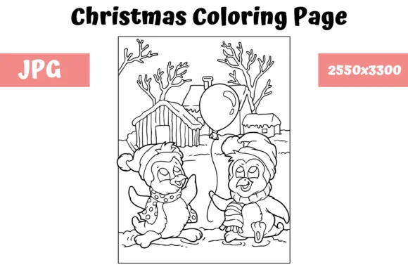 Christmas Coloring Page for Kids - 5