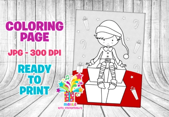 Christmas Coloring Page #14