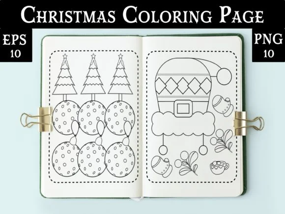 Christmas Coloring Page for Kids 02