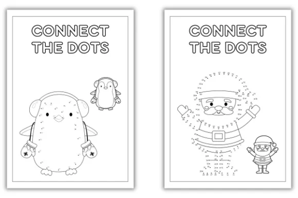 Christmas Activity Book Worksheet
