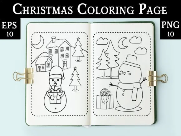 Christmas Coloring Page for Kids 05