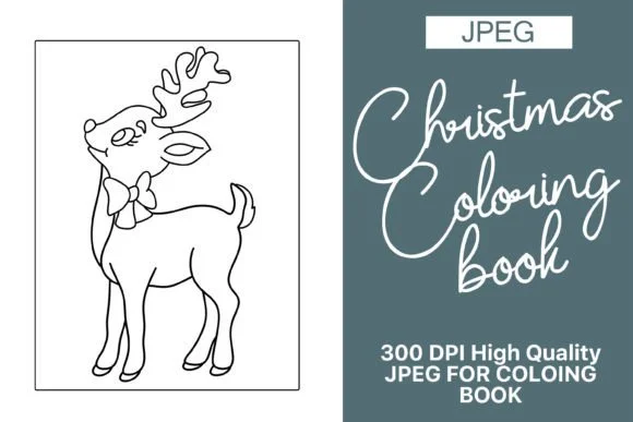 Christmas Coloring Book for Kids| KDP