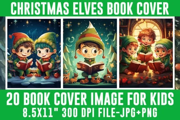 20 Christmas Elves Book Cover Image