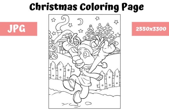 Christmas Coloring Page for Kids - 29