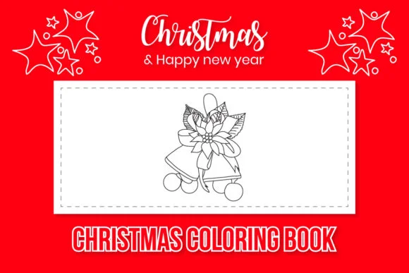 Hand Drawn Christmas Coloring Book
