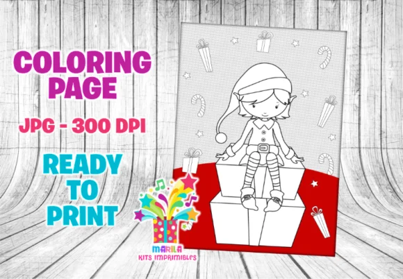 Christmas Coloring Page #10