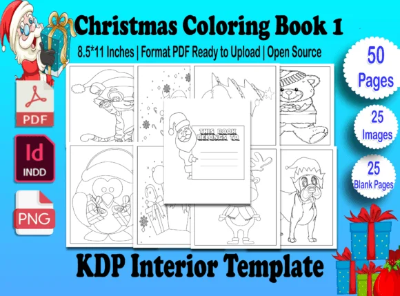 Christmas Coloring Book for Kids 1