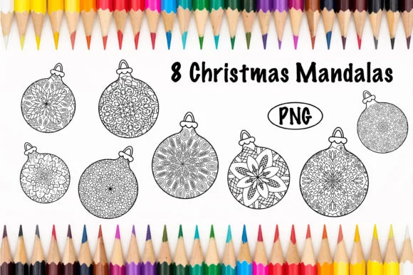 Christmas Mandalas, Christmas Ball