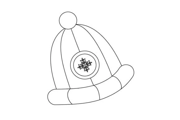 Christmas Ornament Outline 19