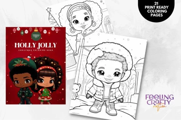 Christmas Kids Coloring Pages