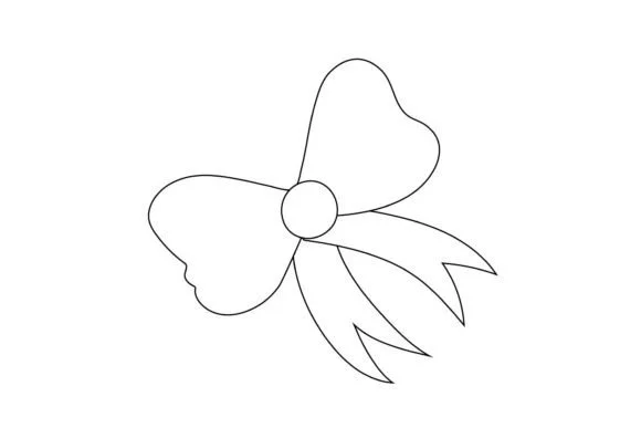 Christmas Ornament Outline 4