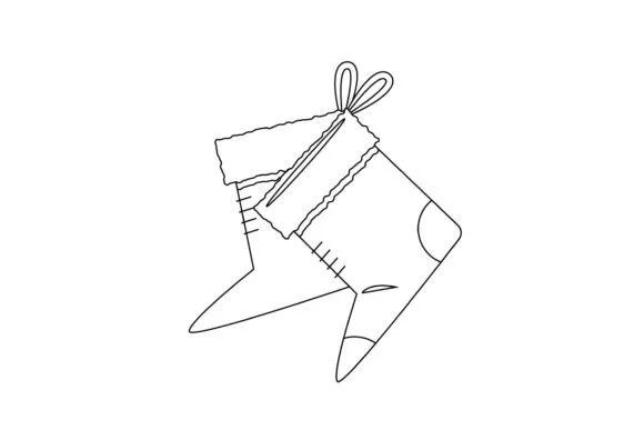 Christmas Ornament Outline 13