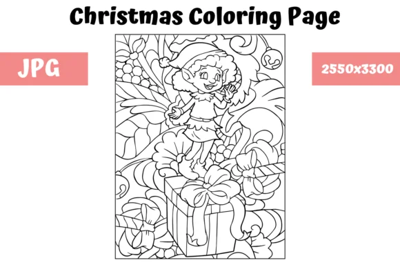 Christmas Coloring Page for Kids - 23