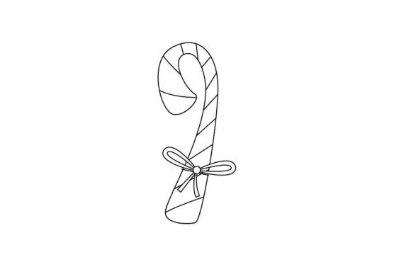 Christmas Ornament Outline 12