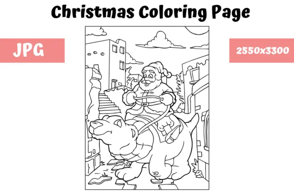 Christmas Coloring Page for Kids - 11