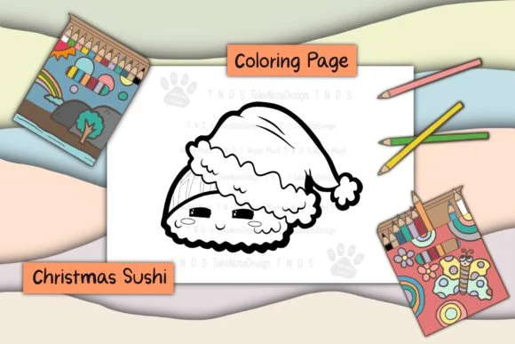 Christmas Sushi 1