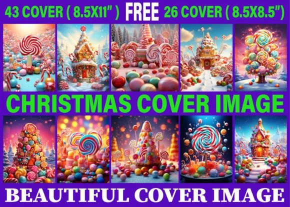 69 Free Candy Christmas Book Cover Image
